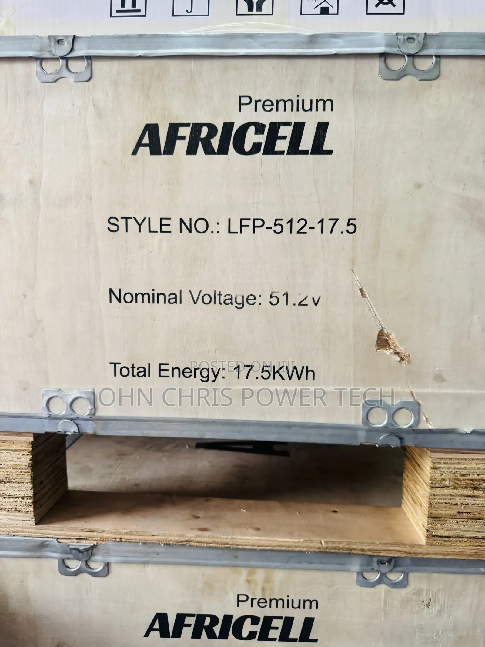 17.5kwh 51.2v Africell Lithium Battery