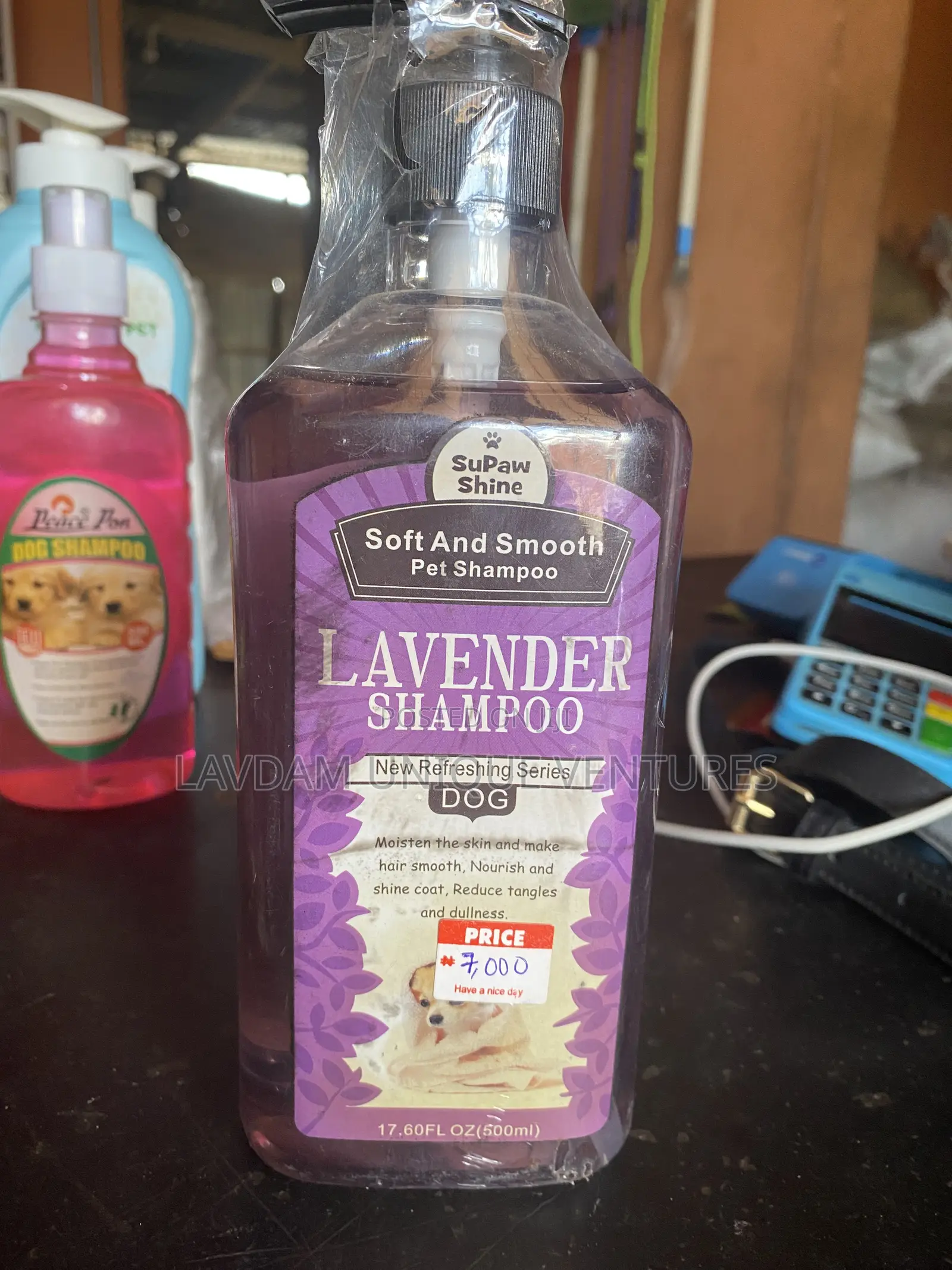 Supaw Shine Lavender Pet Shampoo| Cat And Dog Shampoo
