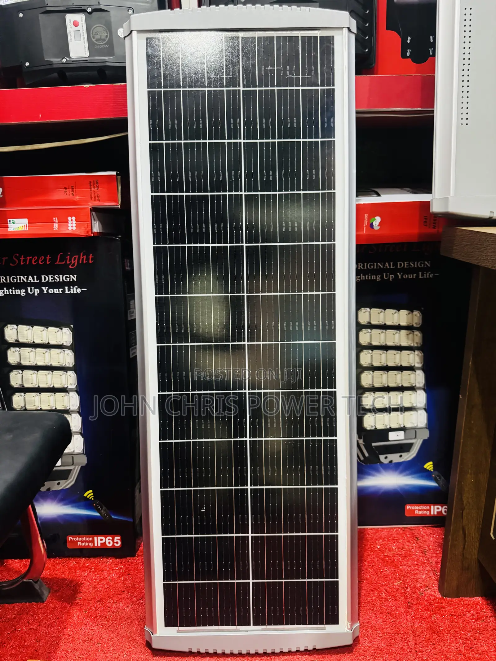 400w Integrated Metal Solar Street Light