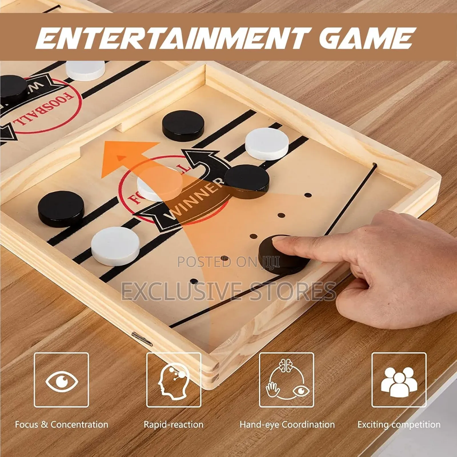 Wooden Hockey Game