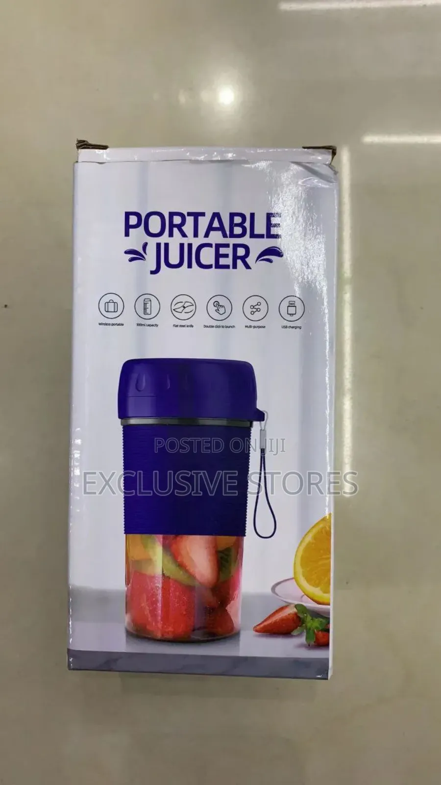 Portable Handheld Rechargeable Juicer