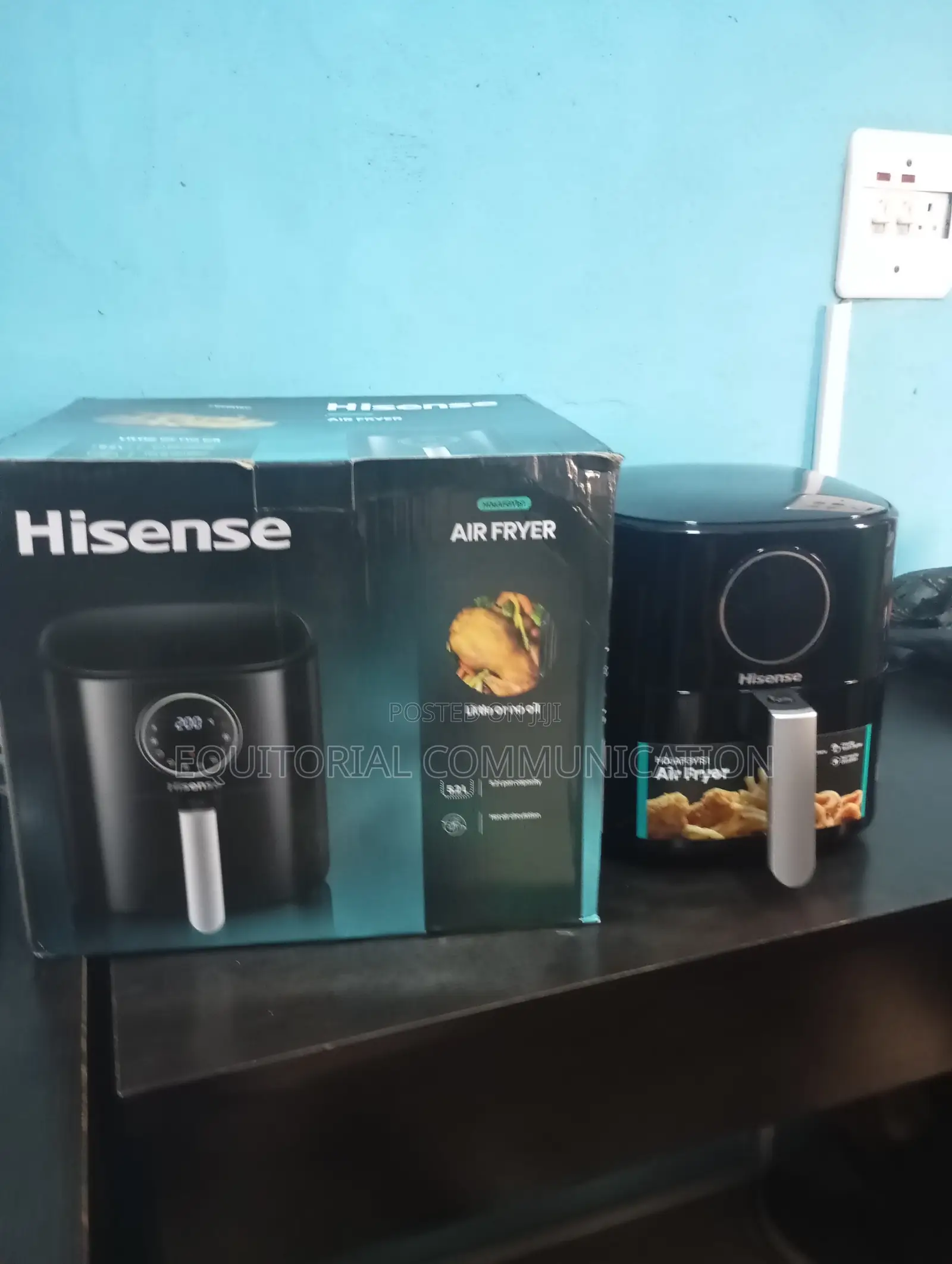 Fry Light. Eat Right. Hisense 5.2l Airfryer