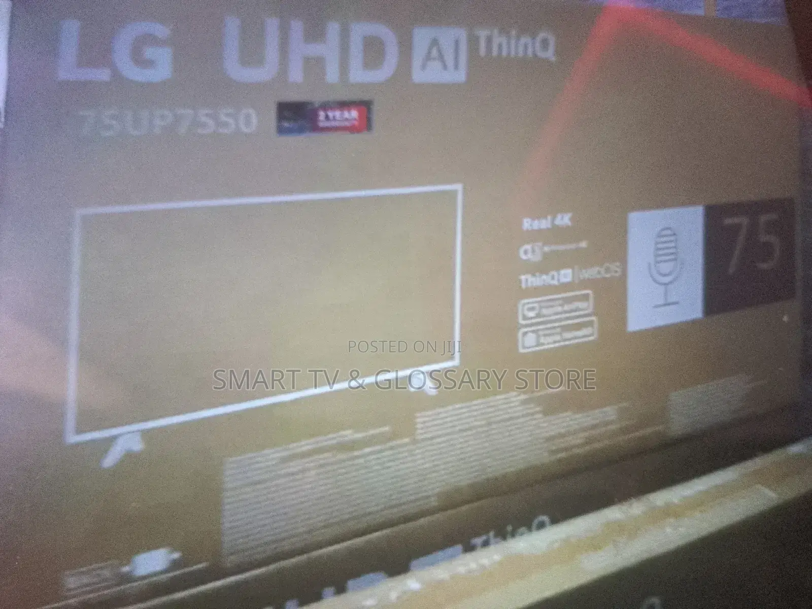 Lg 75 Inches Home Dashboard Tv