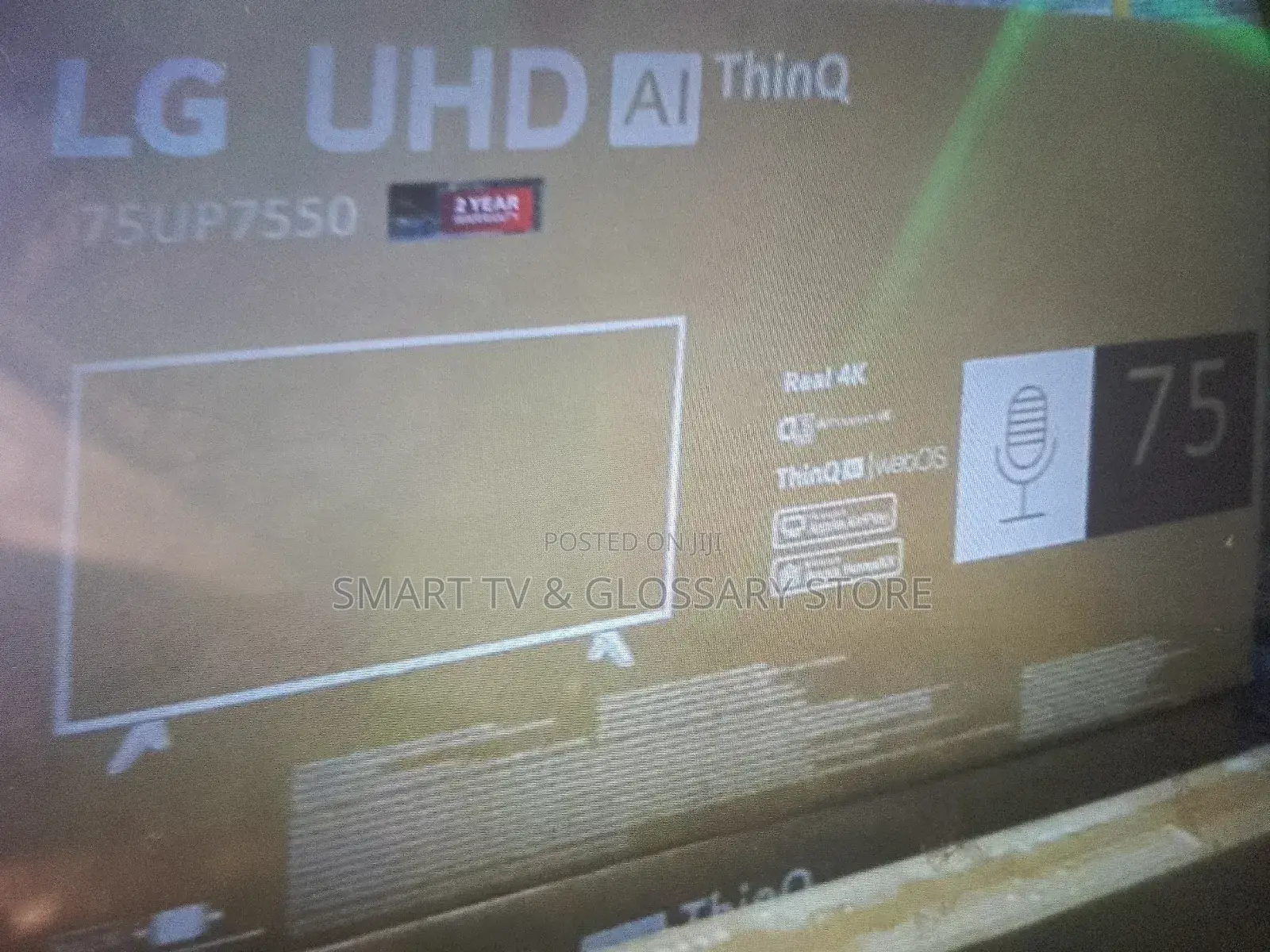 Lg 75 Inches Home Dashboard Tv