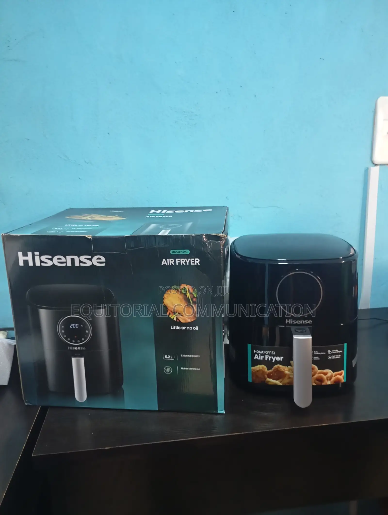 Hisense Air Fryer 5.2l – Perfect for Families