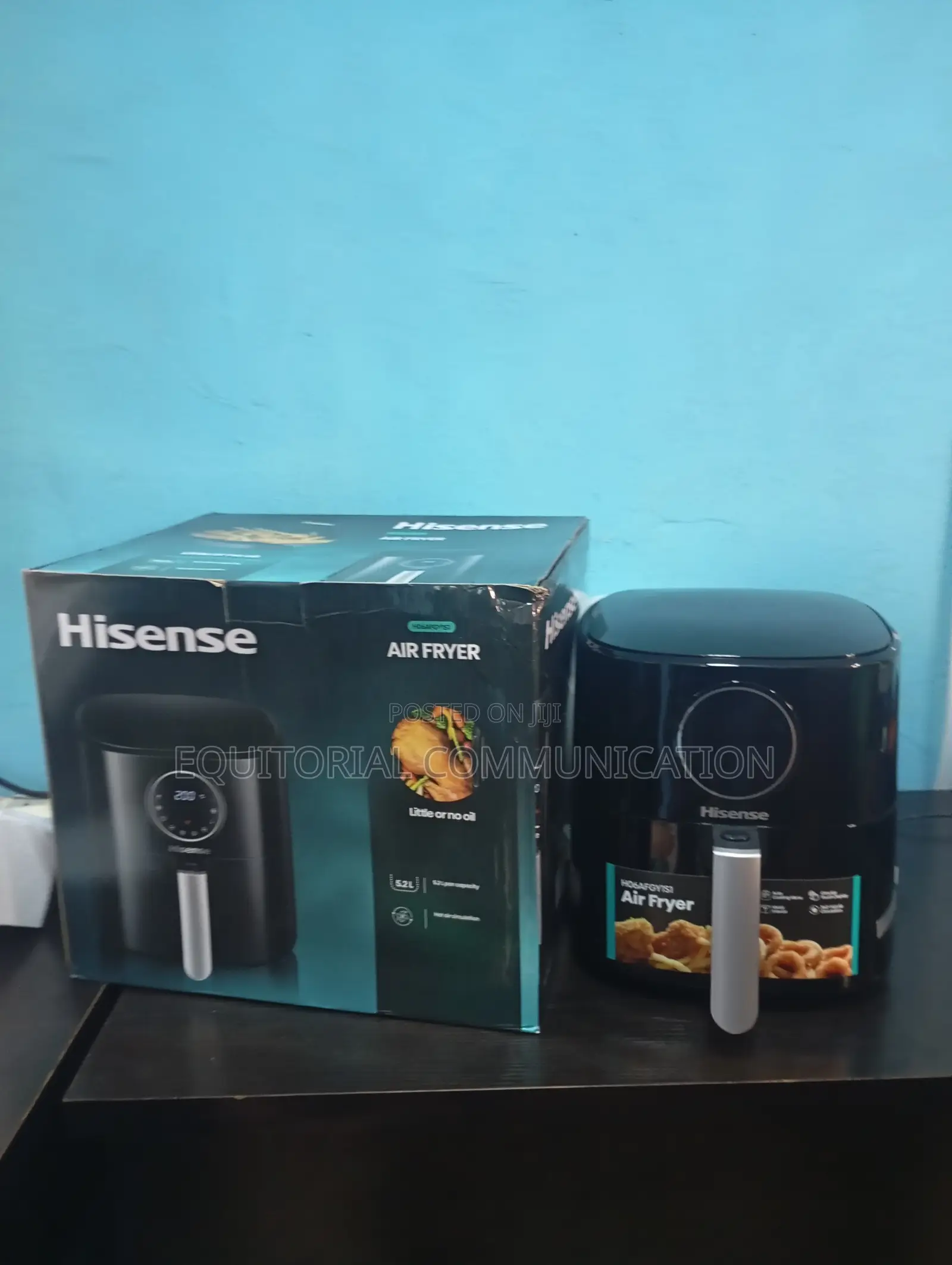 Hisense 5.2l Hot Air Fryer – Crispy Food Without Guilt