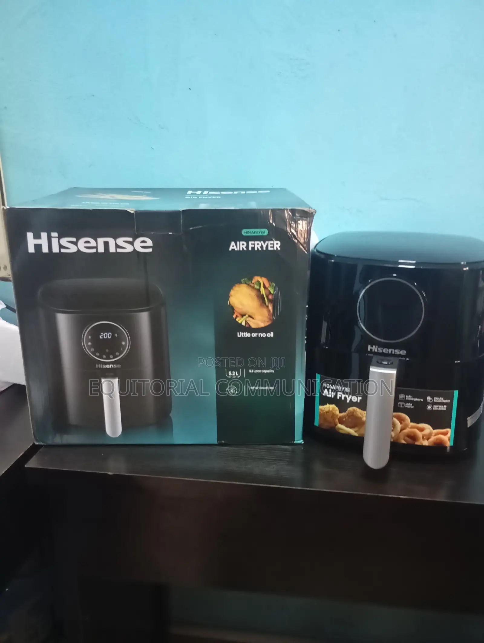 Hisense 5.2l Air Fryer With Digital Controls