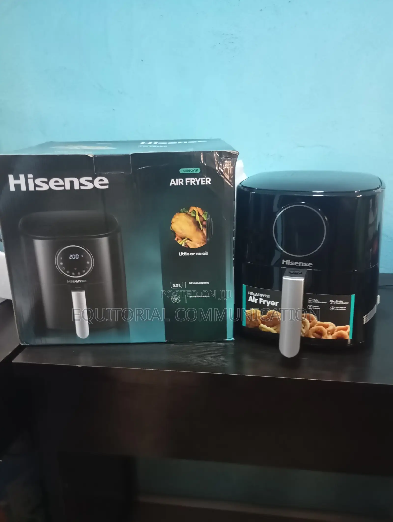 Hisense 5.2l Air Fryer – Crispy Results, Less Oil