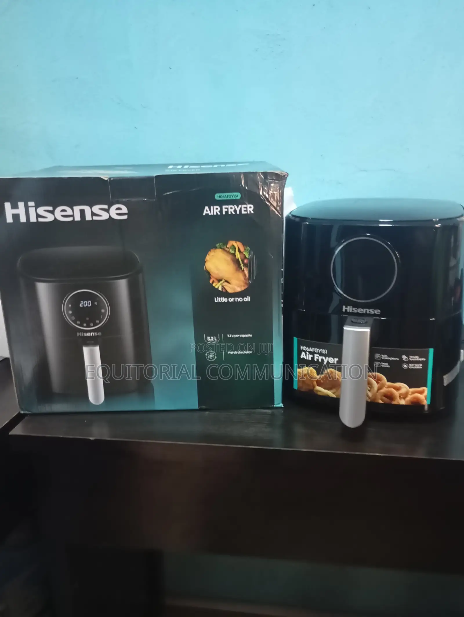 Hisense 5.2l Air Fryer – Crispy Results, Less Oil