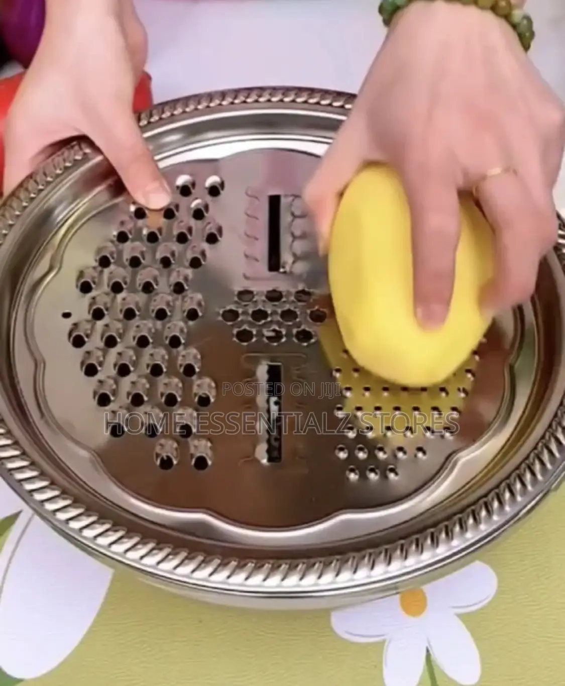 3-in-1 Colander Grater With Bowl Strainer - Vegetable Grater Chopper