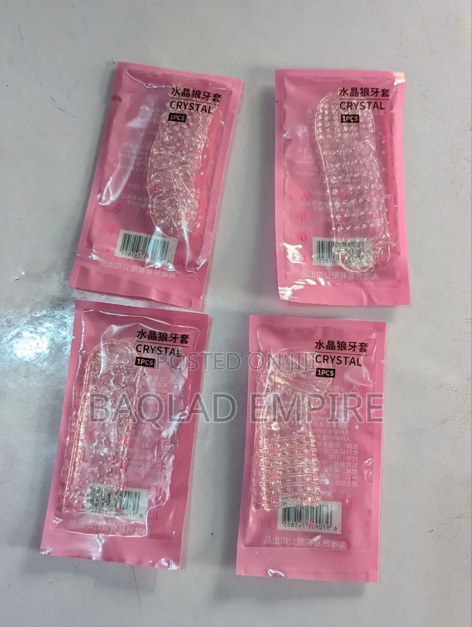 4pcs/Set Reusable Condom