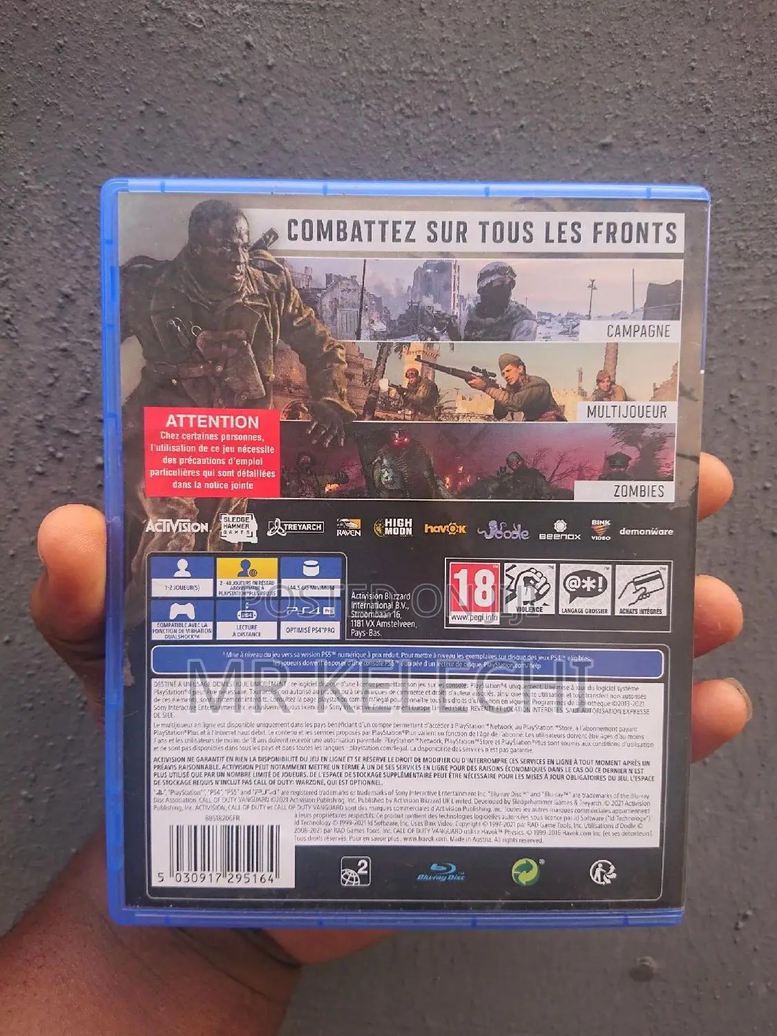 Uk Used Call of Duty: Vanguard for Ps4 and Ps5 (Internet Required)