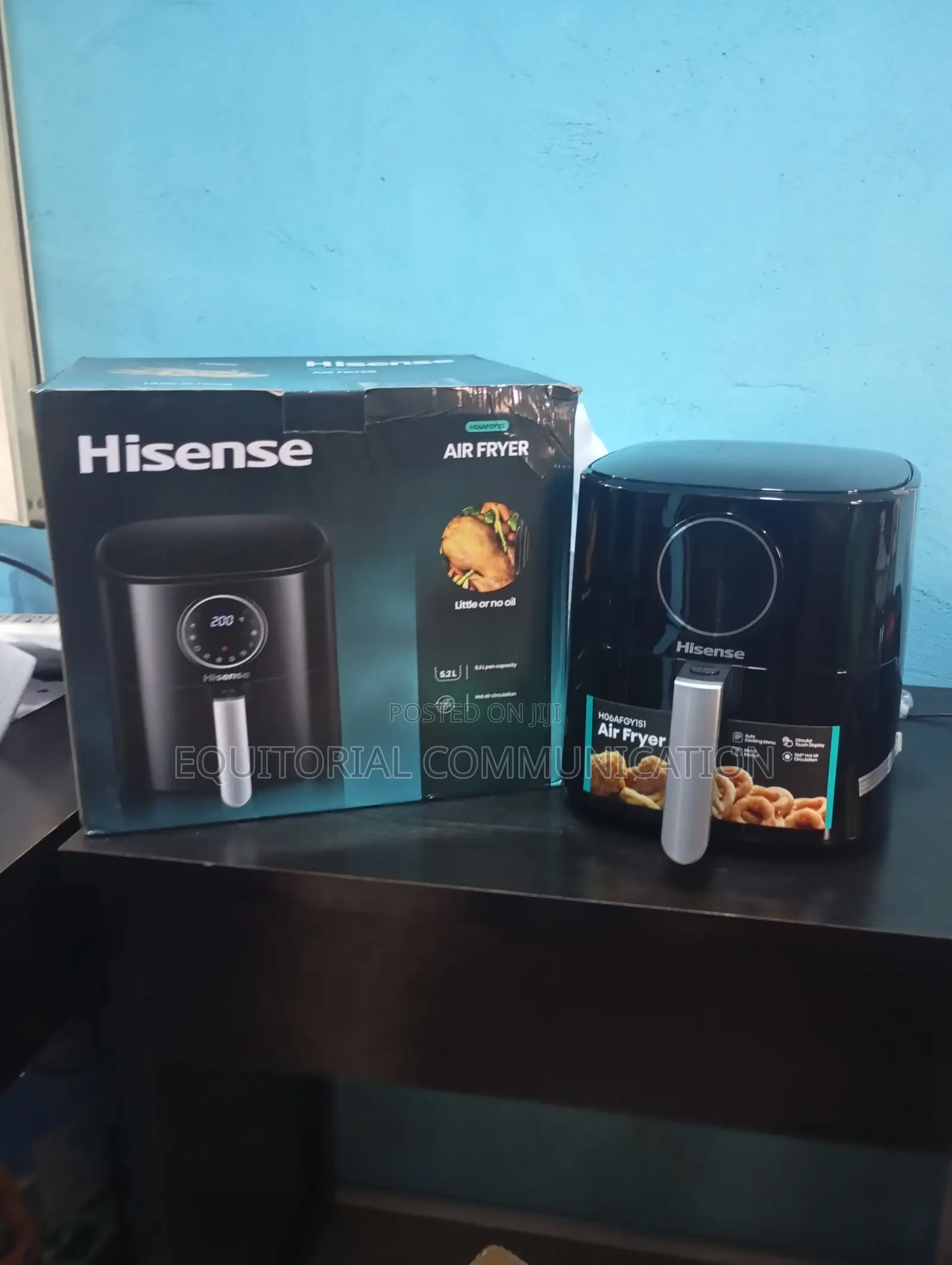 Compact Yet Spacious – Hisense 5.2l Air Fryer