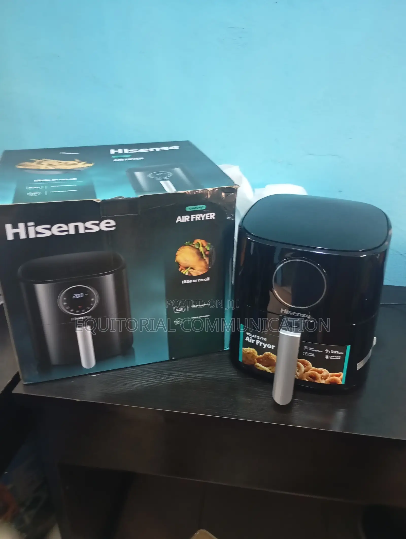 Compact Yet Spacious – Hisense 5.2l Air Fryer