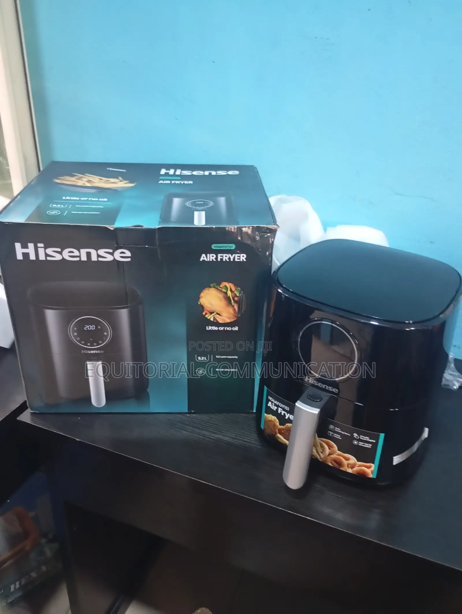 Compact Yet Spacious – Hisense 5.2l Air Fryer