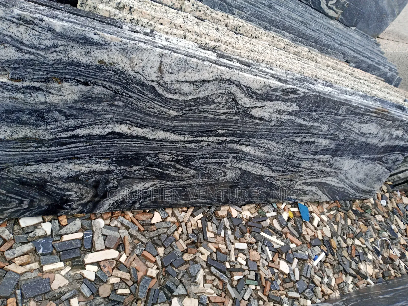 Jubrano Ocean Waves Granite for Kitchen Counter Top Etc