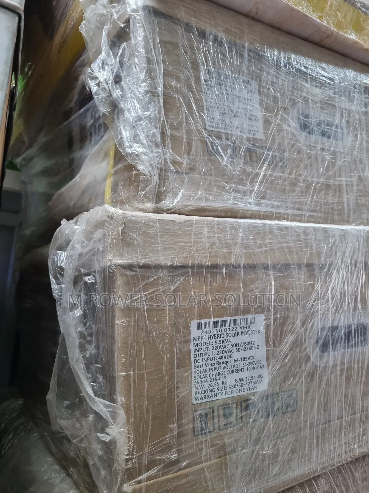 5.5kva 48v Yohako Hybrid Solar Inverters