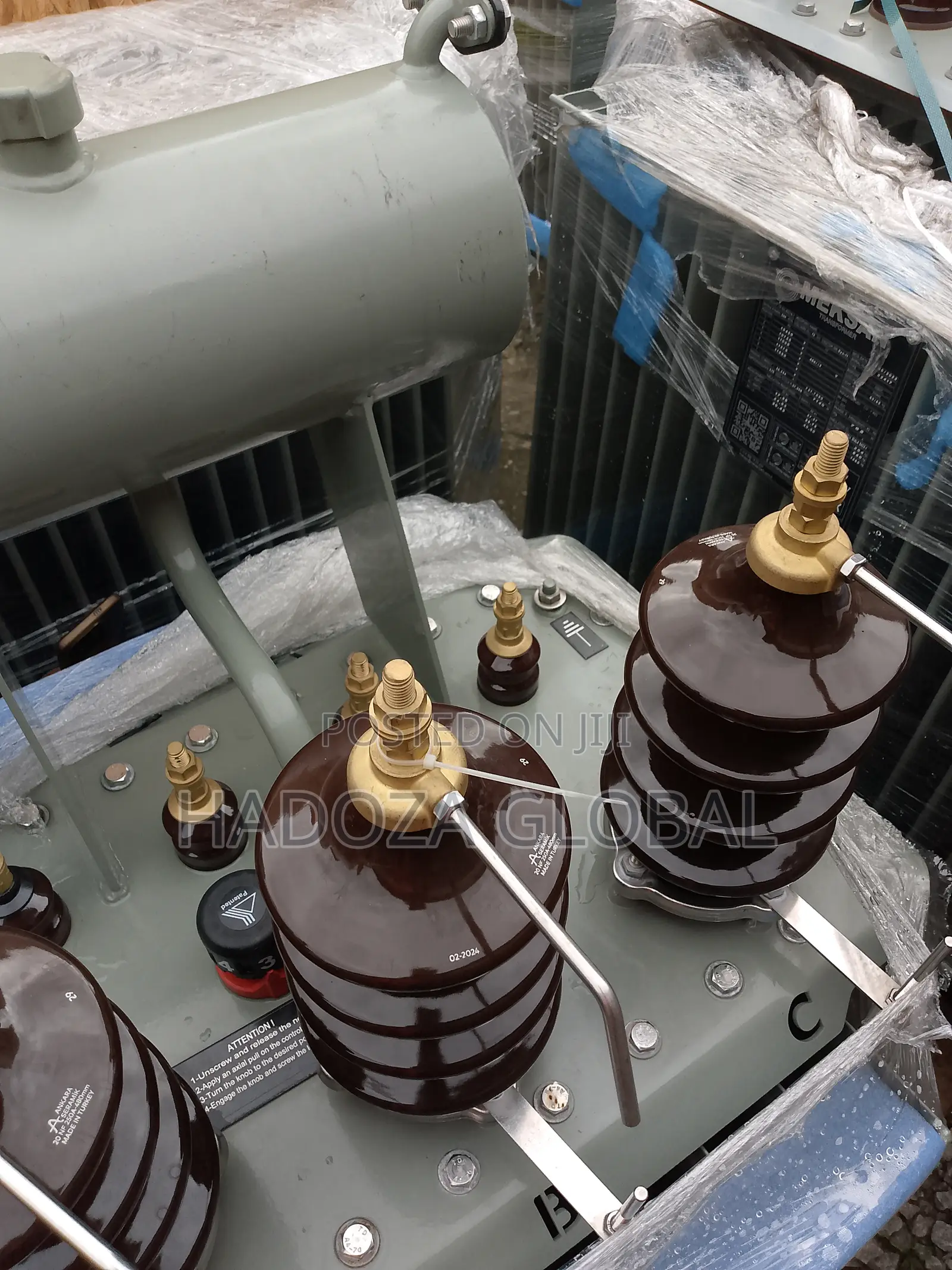 Copper Winding 100kva Meksan Power Transformer - 33/415kv