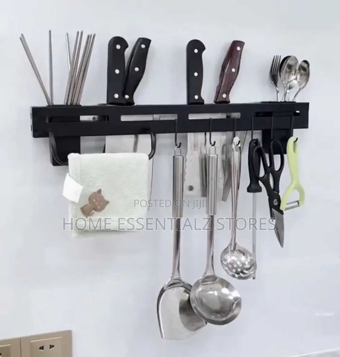 Kitchen Knife and Steaks Rack - Knives Rack Organizer