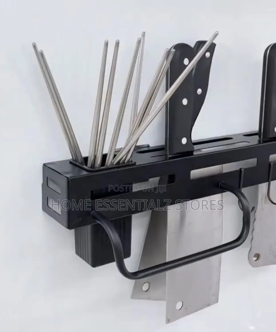 Kitchen Knife and Steaks Rack - Knives Rack Organizer