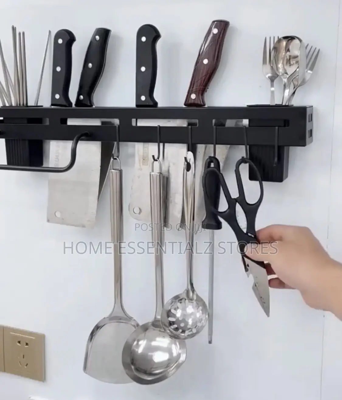 Kitchen Knife and Steaks Rack - Knives Rack Organizer