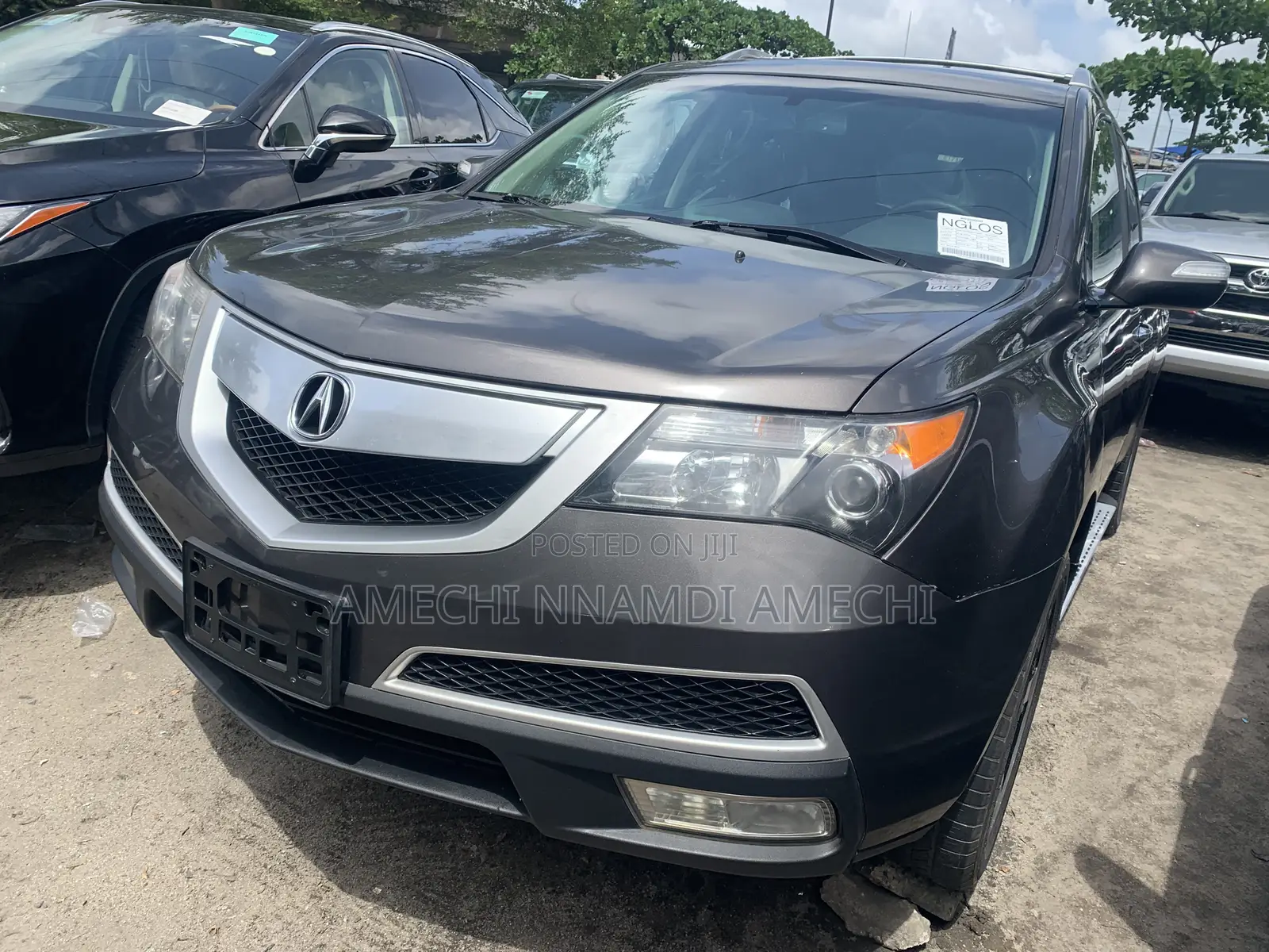Acura MDX Advance Package SUV AWD (3.7L 6cyl 6A) 2013 Gray