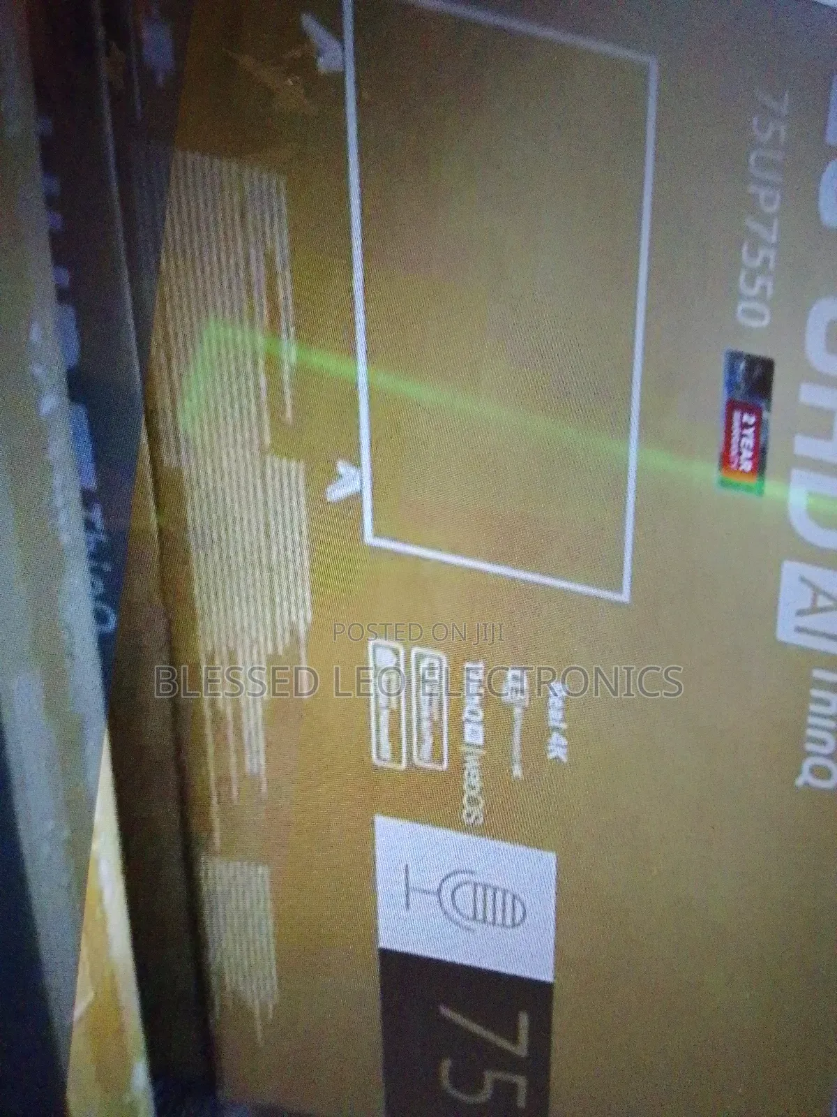 Lg 75 Inches Real
