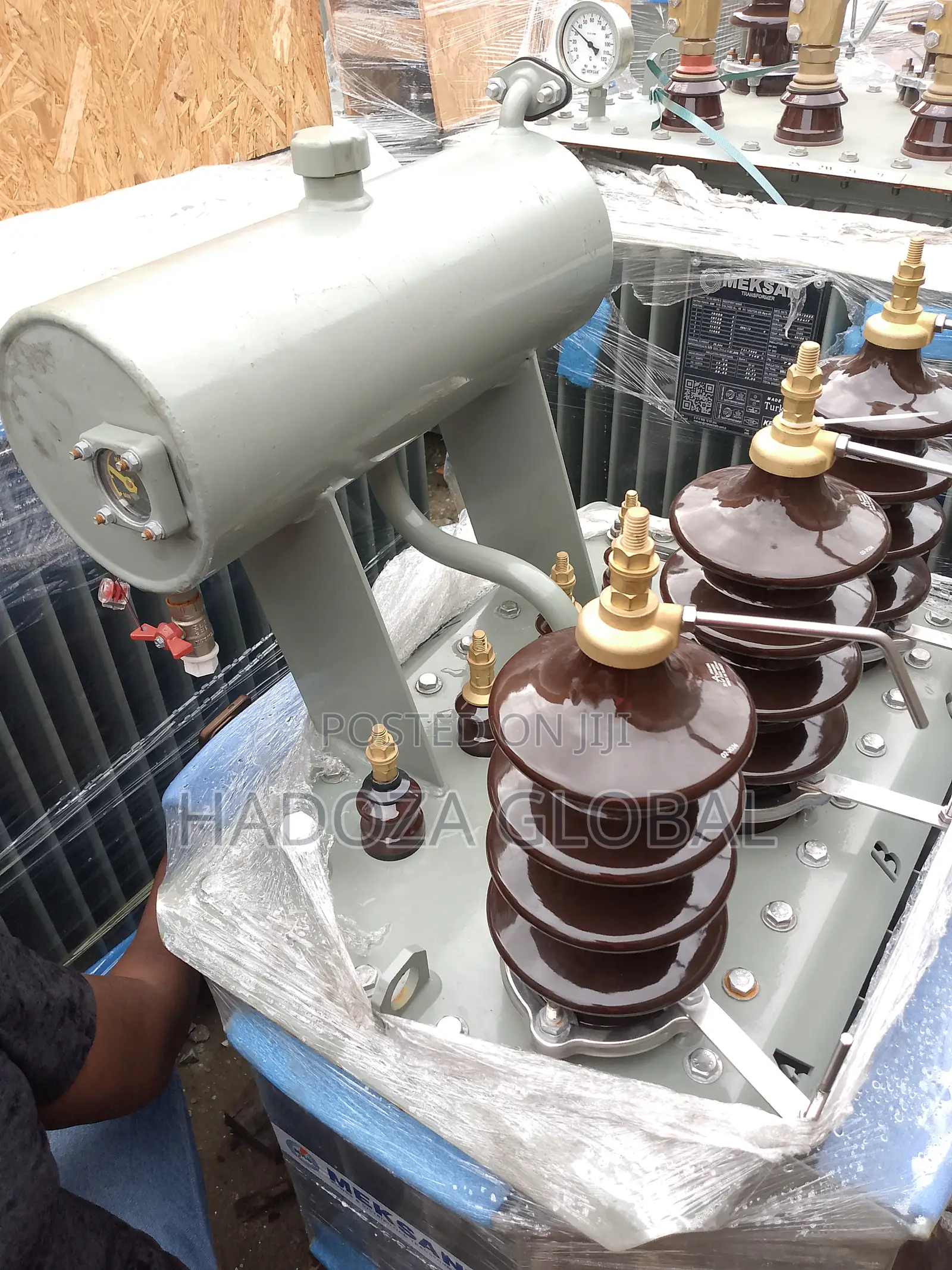 High Thermal Performance 100kva Meksan Transformer- 33/415kv