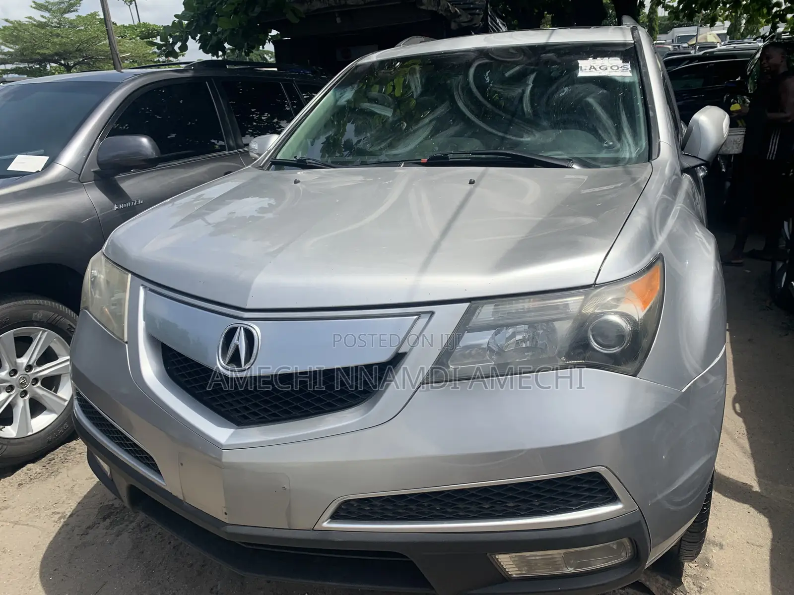 Acura MDX Advance Package SUV AWD (3.7L 6cyl 6A) 2013 Silver