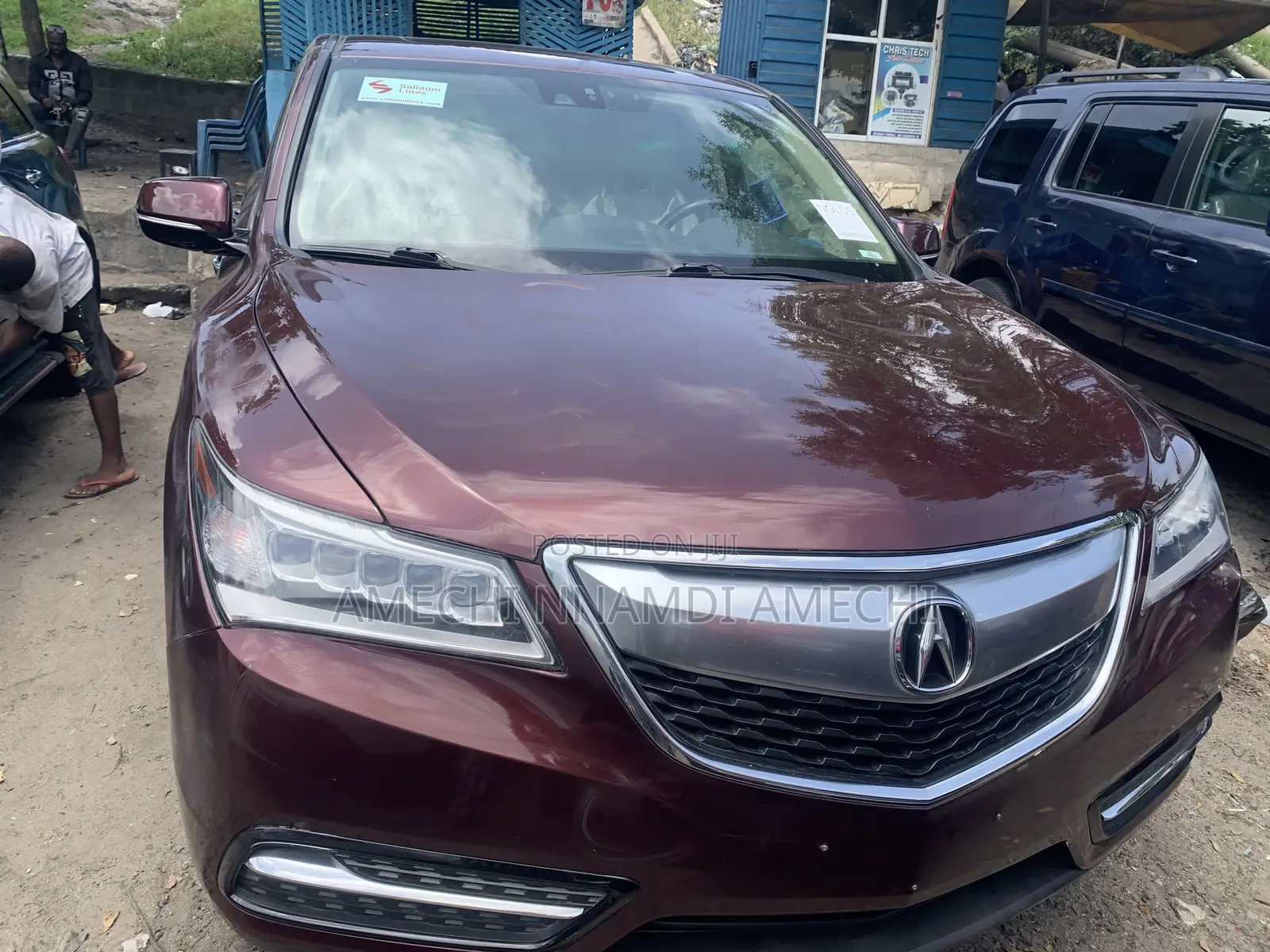 Acura MDX SH-AWD 4dr SUV AWD (3.5L 6cyl 6A) 2015 Red