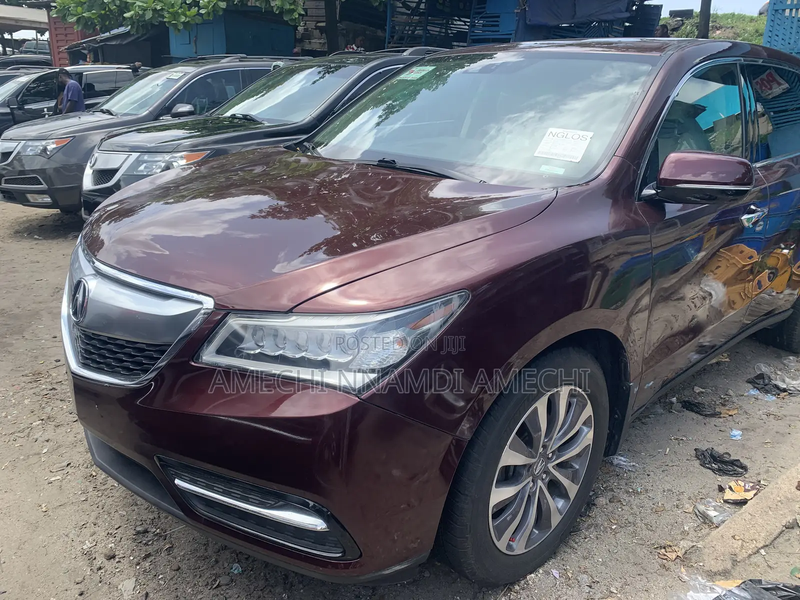 Acura MDX SH-AWD 4dr SUV AWD (3.5L 6cyl 6A) 2015 Red