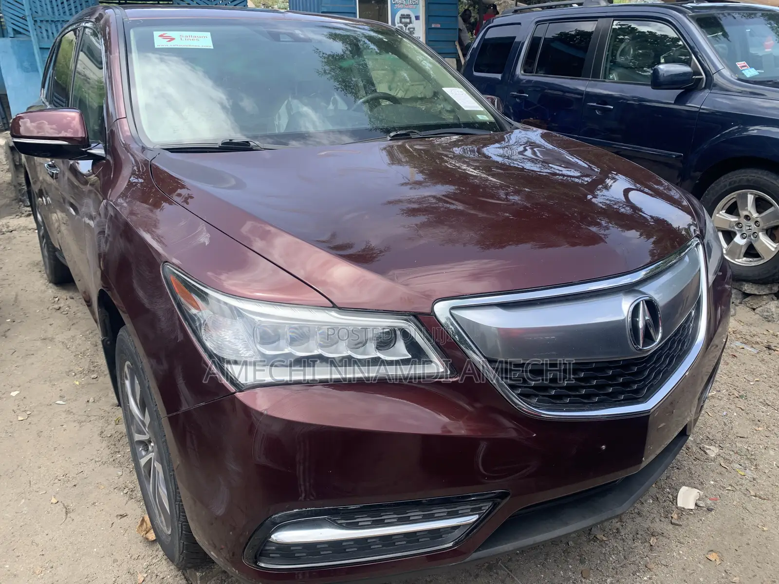 Acura MDX SH-AWD 4dr SUV AWD (3.5L 6cyl 6A) 2015 Red