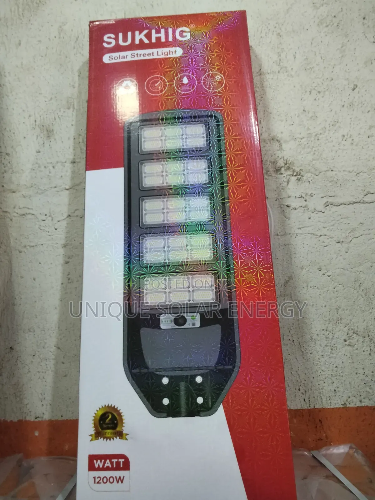 Sukhig 1200e Solar Street Light