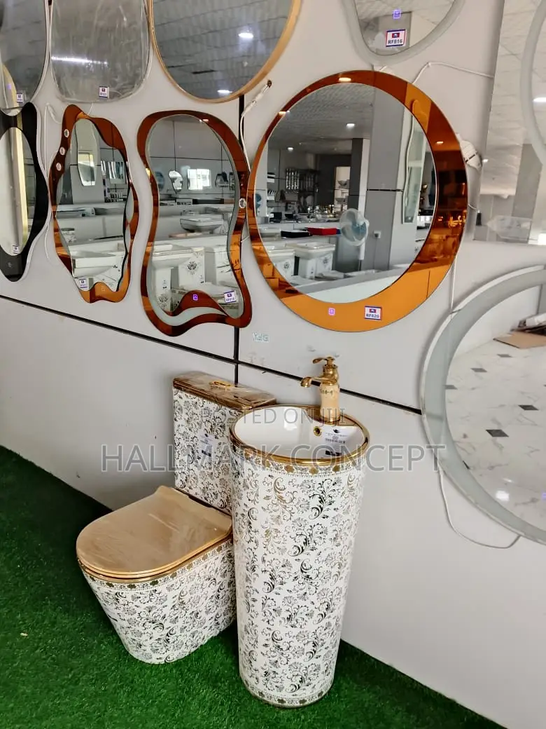 Luxury Waste Closets With Stand Basin