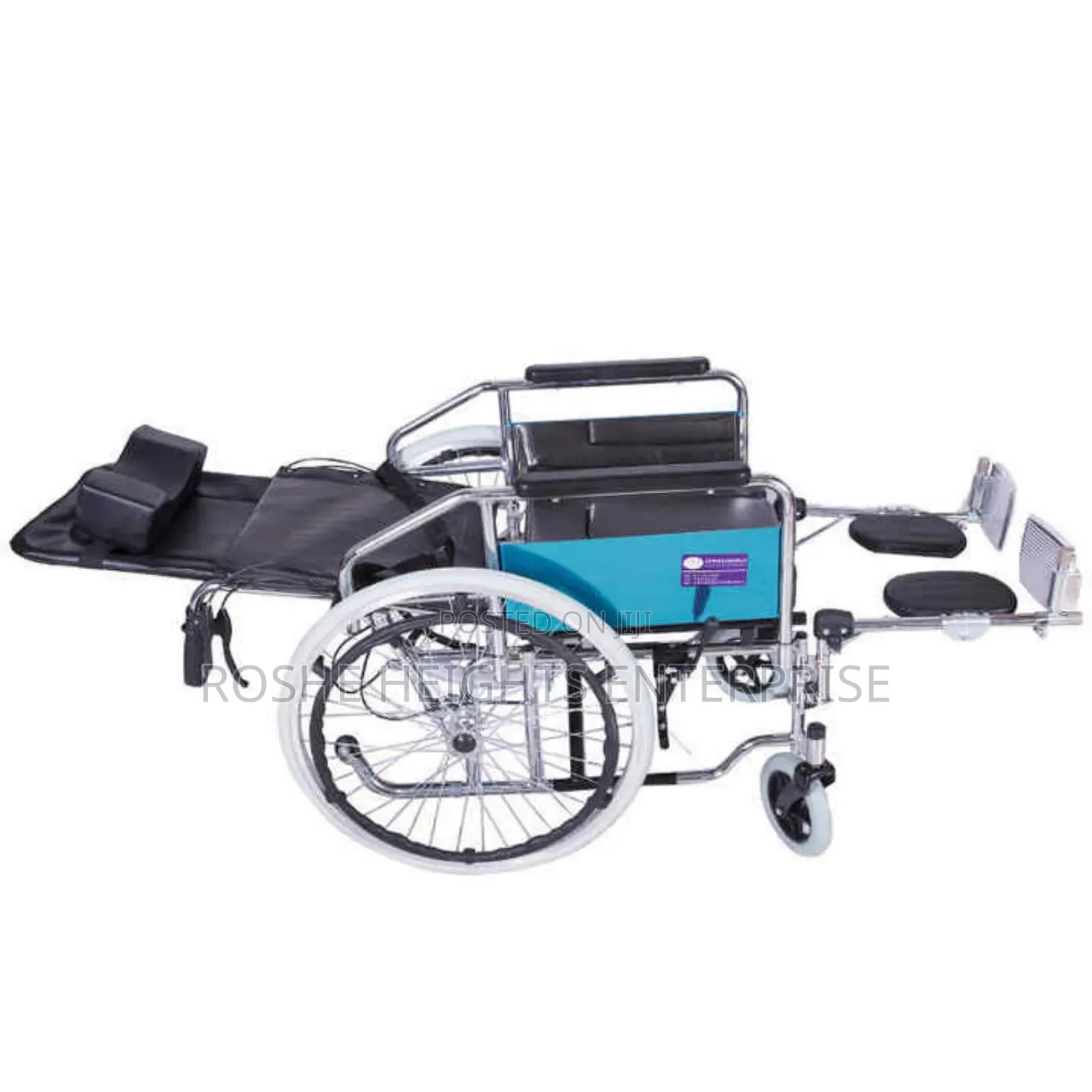 Collapsible Commode Wheelchair