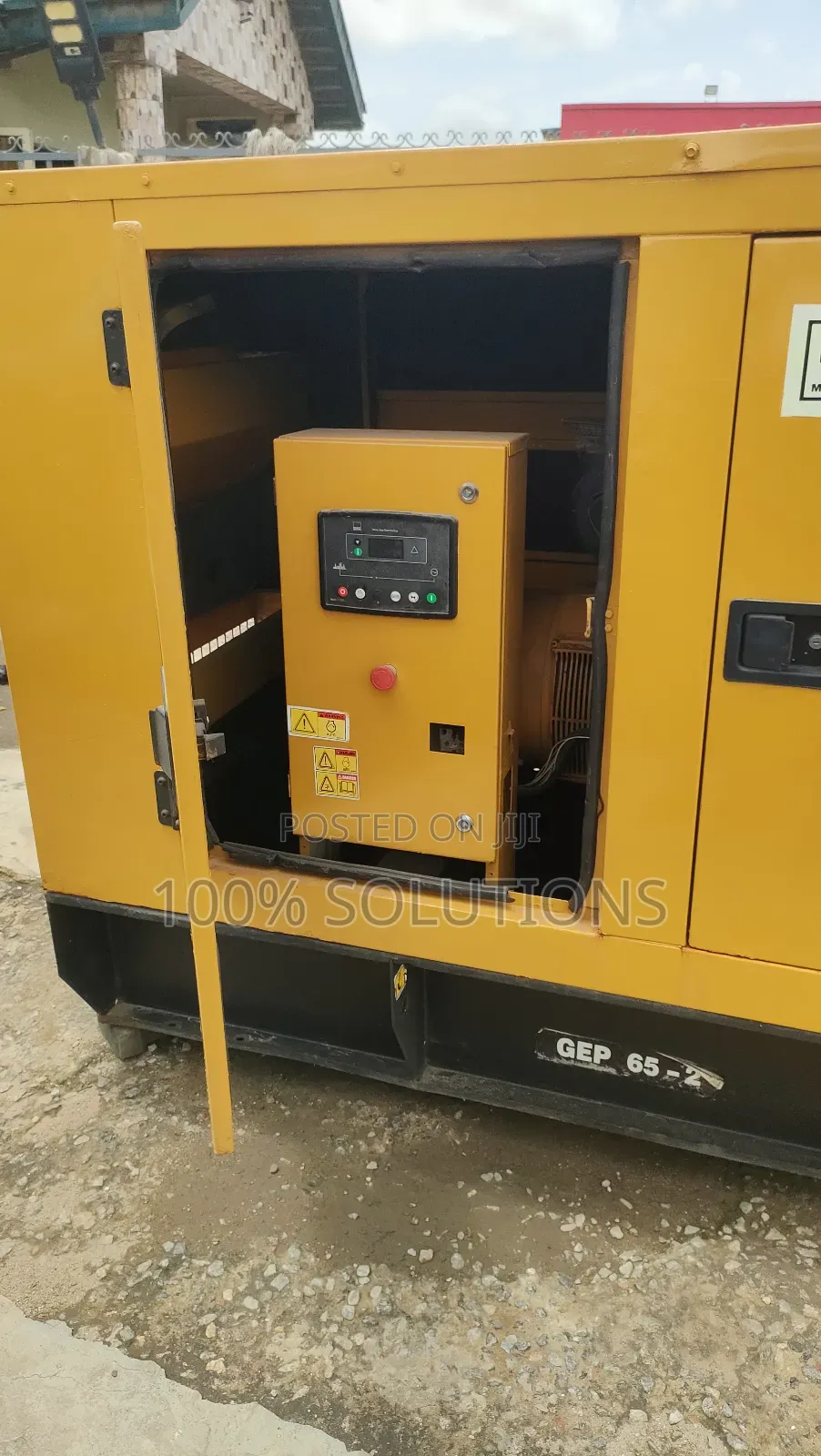 60kva Mantrac Sound Proof Generator for Sale