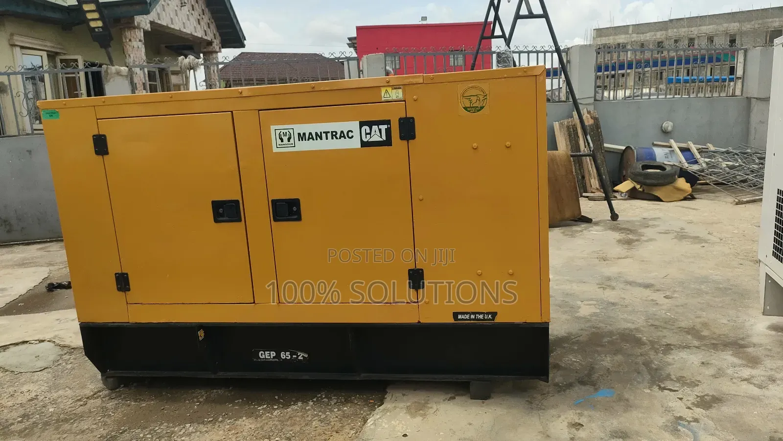 60kva Mantrac Sound Proof Generator for Sale