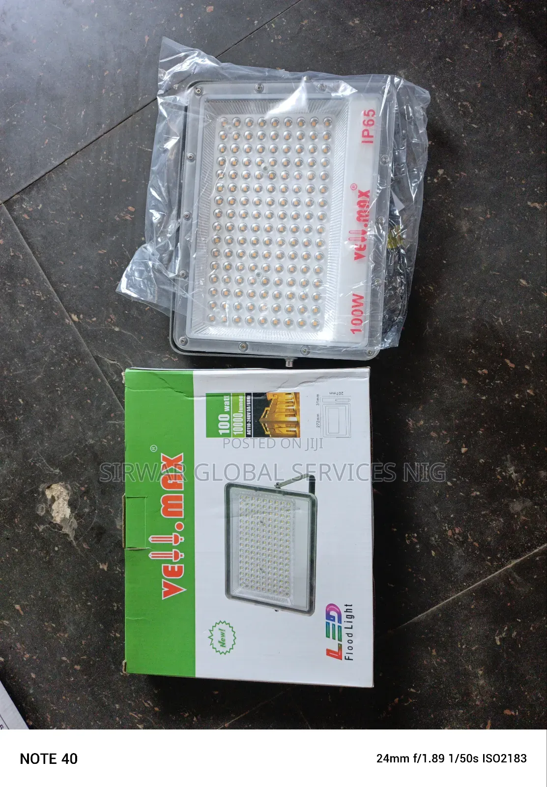 Vellmax Floodlight Electric 100watts, 200watts, 300/400watts