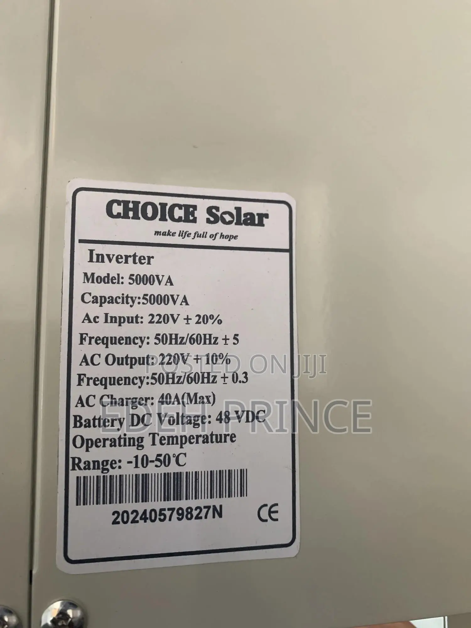 5kva Choice Inverters