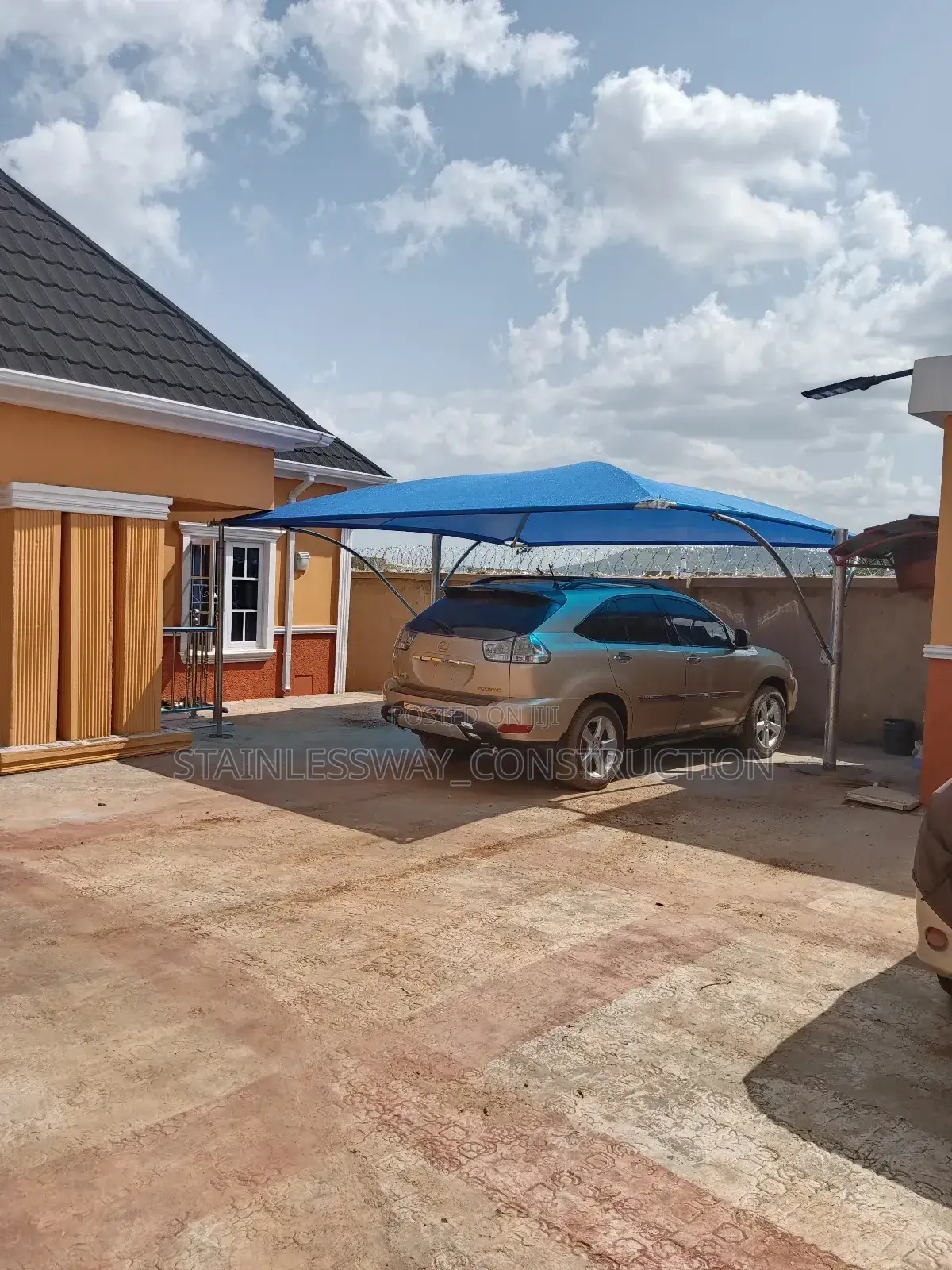 Car Parking Shade For 2 Cars