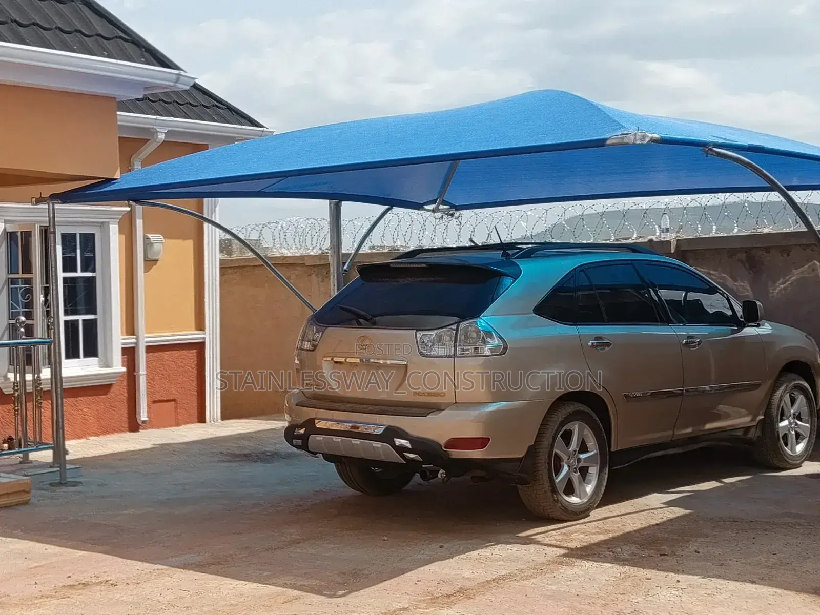 Car Parking Shade For 2 Cars