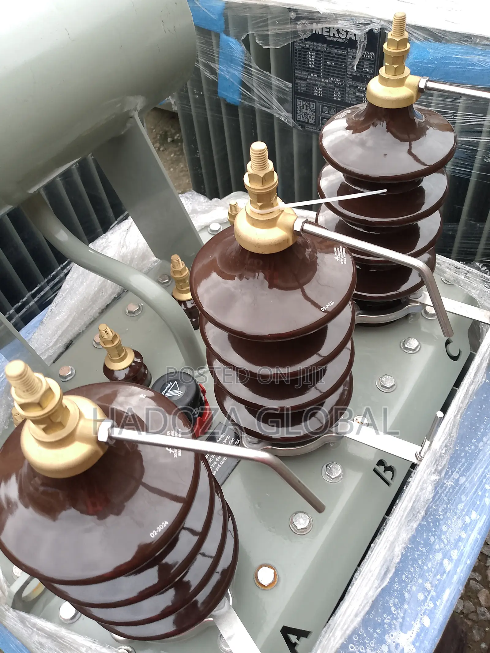 Copper-wound 100kva Transformer - Meksan - 33/415kv