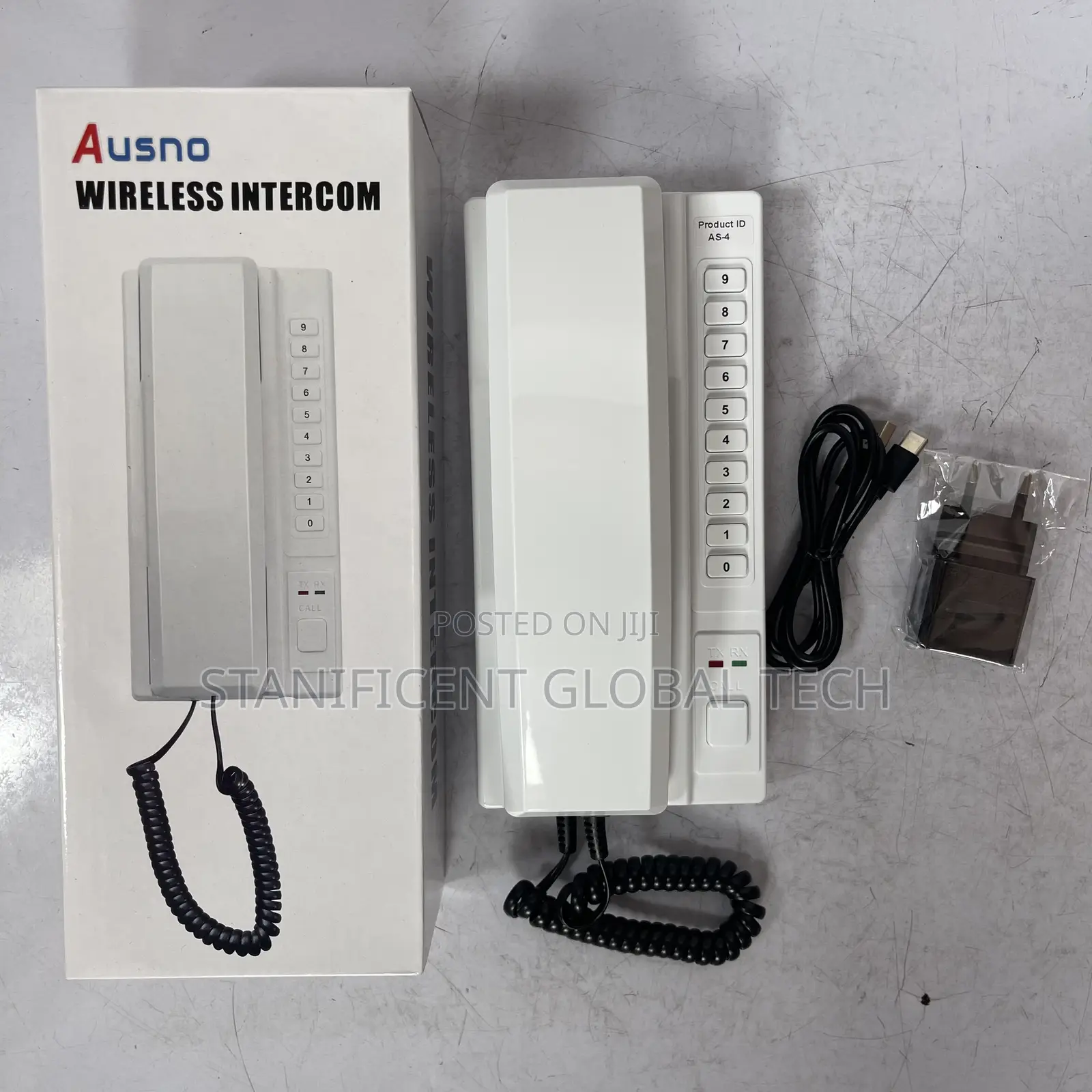Ausno Non Display Rechargeable Wireless Intercom