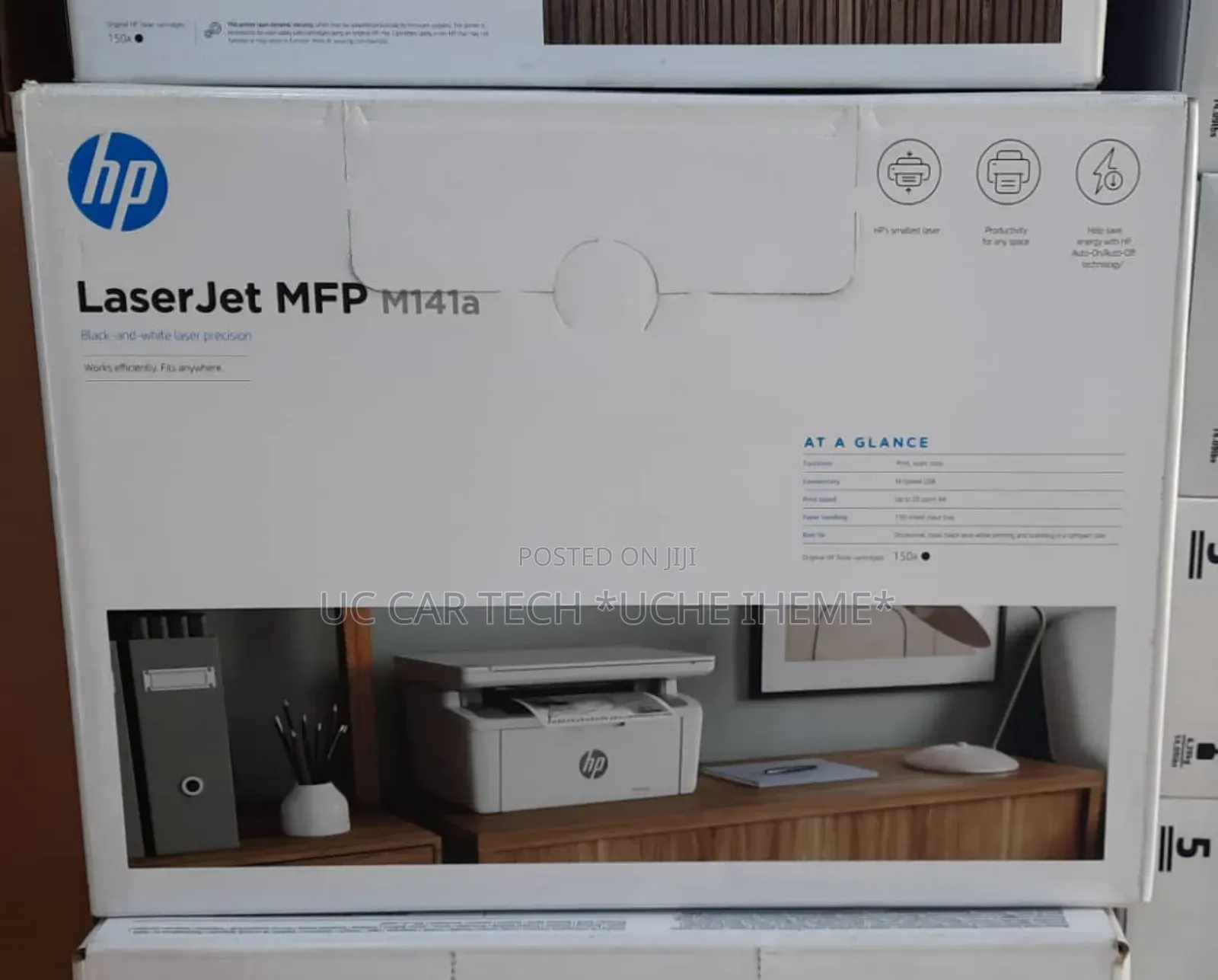 Laserjet MFP M141a
Print, Copy, Scan Black and White