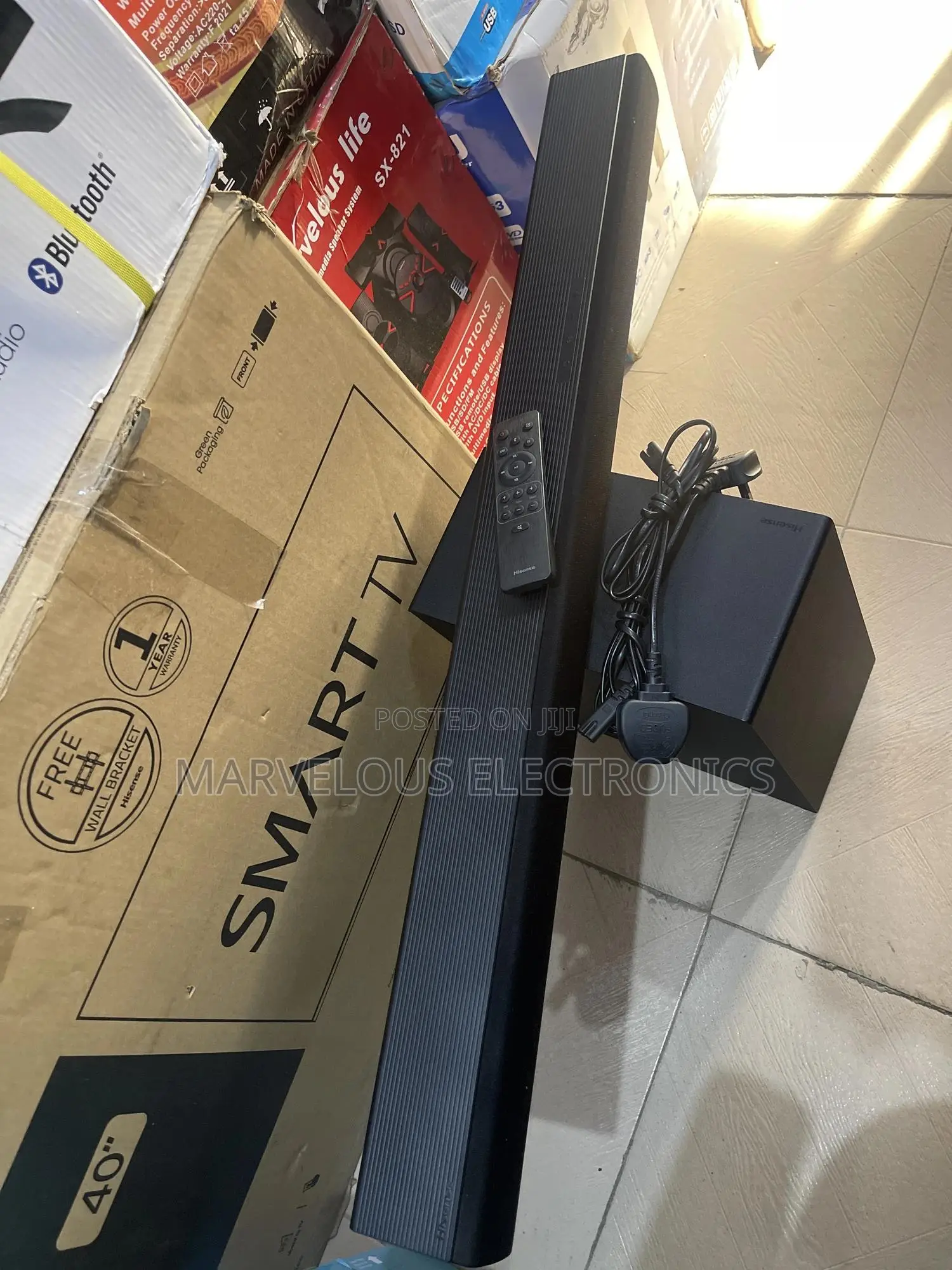 Brand New Hisense 480wat Sound Bar Speaker