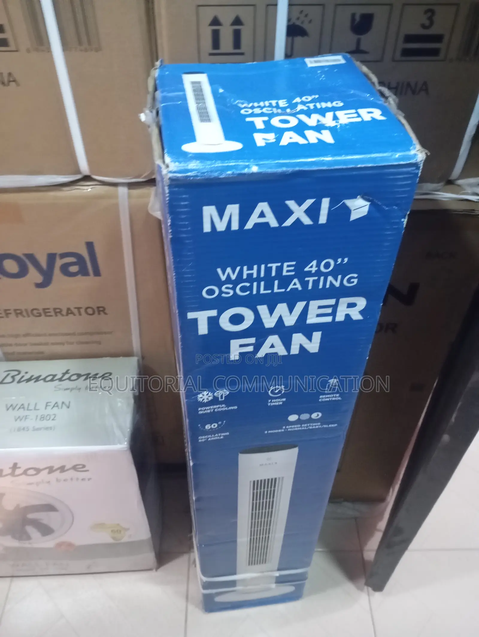 Maxi Tower Fan for Small Spaces