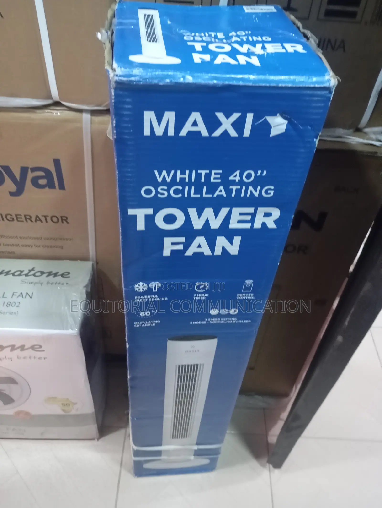 Maxi Tower Fan for Small Spaces
