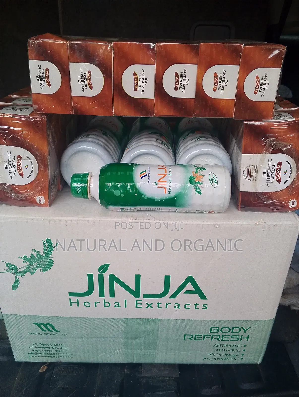 Jinja Takes Care Of The Inside And Iru Soap On The Outside