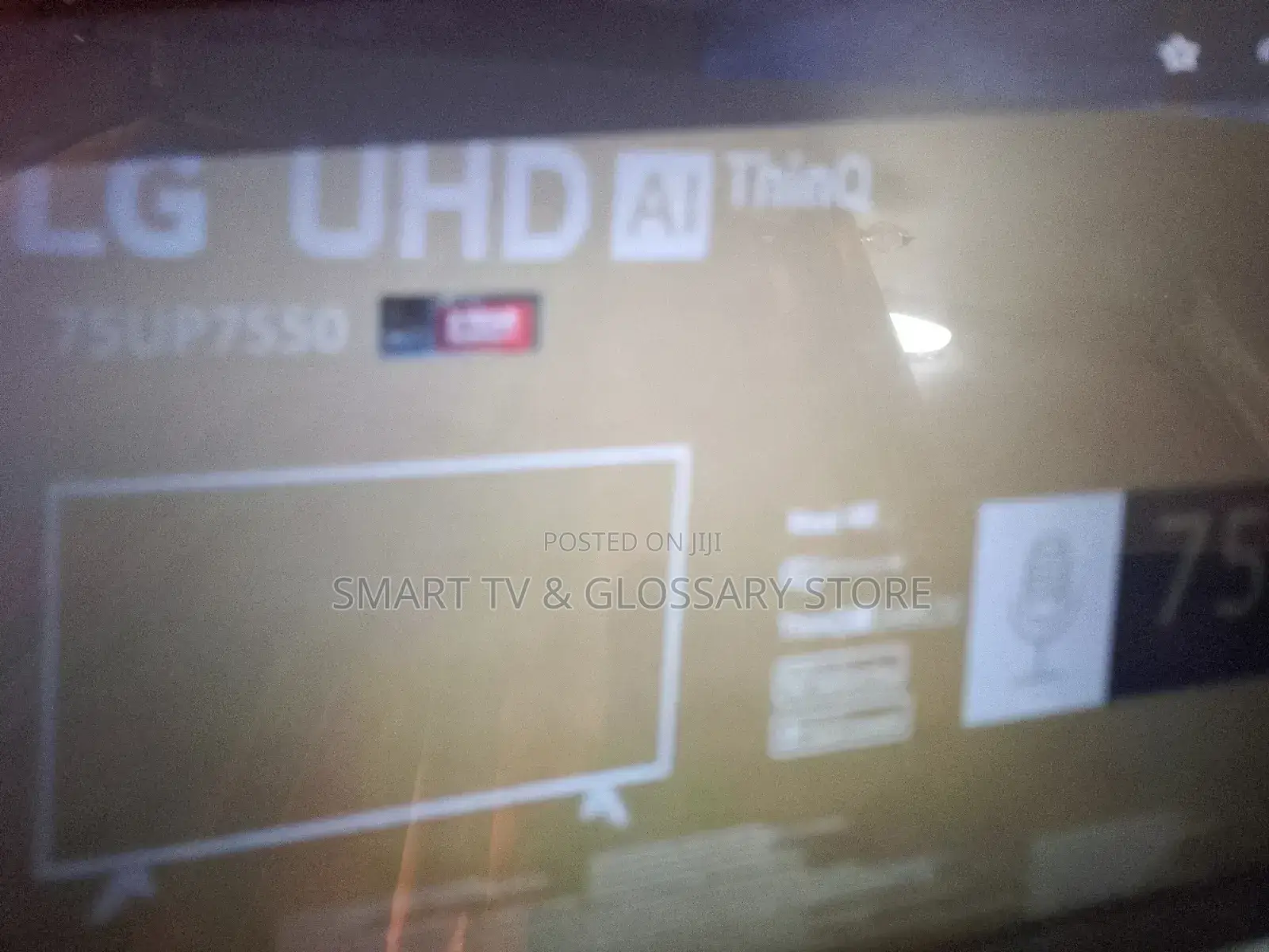 Lg 75 Inches Smart Android Cloud Tv