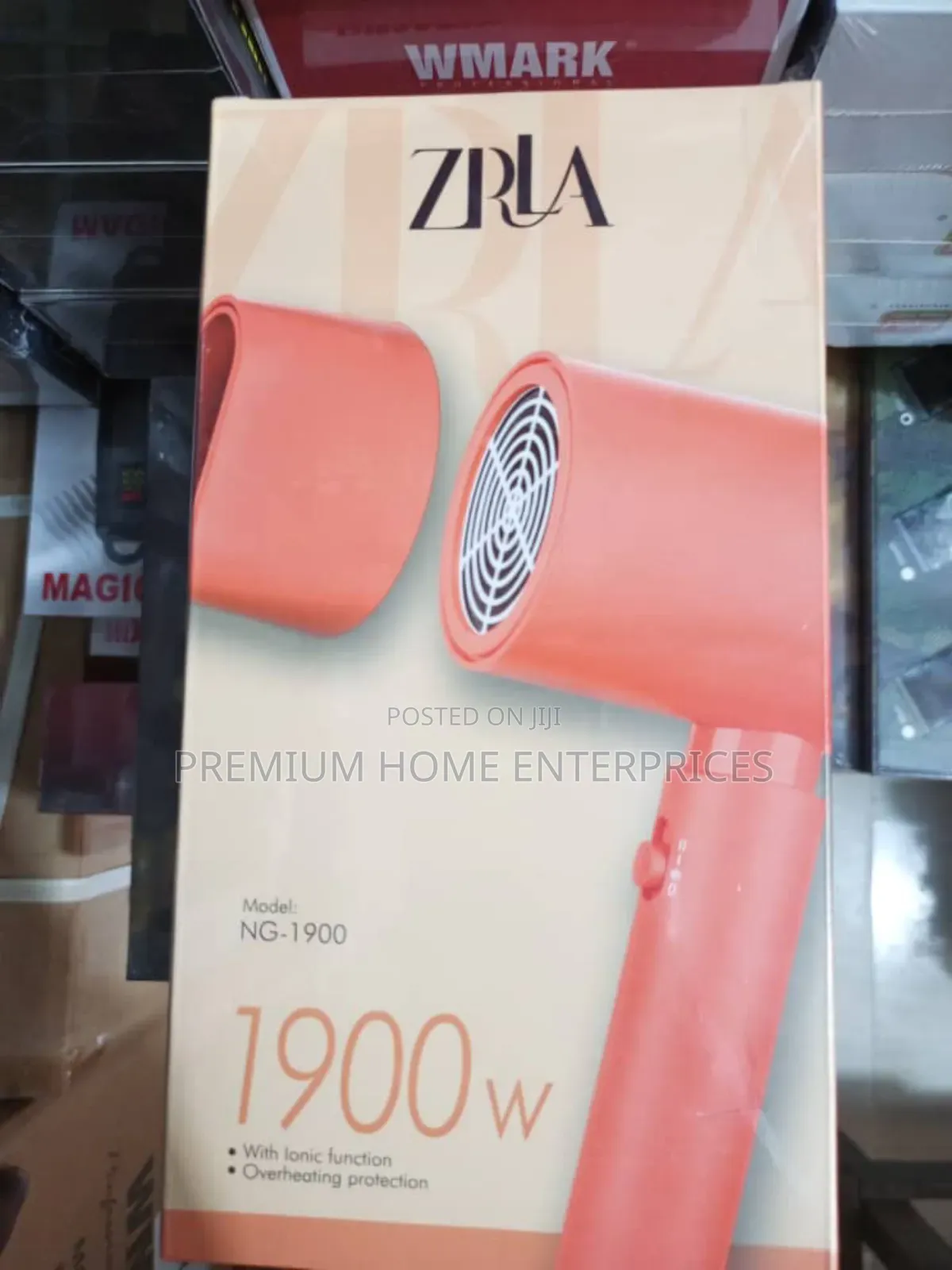 Zrla Portable Hair Dryer 1900w